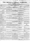 Imperial Weekly Gazette Saturday 26 January 1822 Page 1