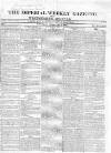 Imperial Weekly Gazette Saturday 02 February 1822 Page 1