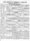Imperial Weekly Gazette Saturday 16 February 1822 Page 1