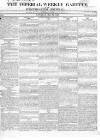 Imperial Weekly Gazette Saturday 11 May 1822 Page 1