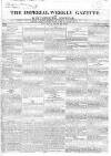 Imperial Weekly Gazette Saturday 22 June 1822 Page 1