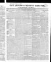 Imperial Weekly Gazette Saturday 01 February 1823 Page 1