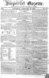Imperial Weekly Gazette Saturday 15 February 1823 Page 1