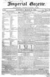 Imperial Weekly Gazette Saturday 15 March 1823 Page 1