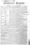 Imperial Weekly Gazette Saturday 13 December 1823 Page 1