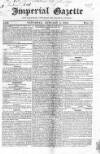 Imperial Weekly Gazette Saturday 03 January 1824 Page 1