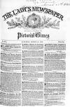 Lady's Newspaper and Pictorial Times Saturday 25 March 1848 Page 1
