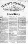 Lady's Newspaper and Pictorial Times Saturday 01 April 1848 Page 1