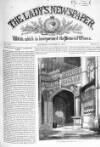 Lady's Newspaper and Pictorial Times