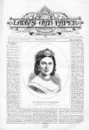 Lady's Own Paper Saturday 09 April 1870 Page 1