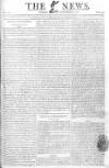 The News (London) Sunday 08 November 1807 Page 1