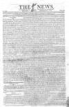 The News (London) Sunday 06 November 1814 Page 1