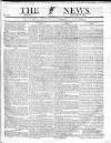 The News (London) Monday 10 January 1831 Page 1