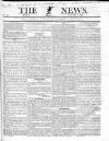 The News (London) Monday 17 January 1831 Page 1