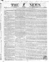 The News (London) Sunday 24 March 1833 Page 1