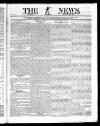 The News (London) Monday 20 January 1834 Page 1