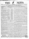 The News (London) Sunday 25 January 1835 Page 1