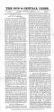 Sun & Central Press Saturday 11 March 1871 Page 1