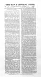 Sun & Central Press Wednesday 08 November 1871 Page 1