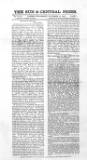 Sun & Central Press Wednesday 15 November 1871 Page 1