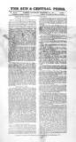 Sun & Central Press Saturday 30 December 1871 Page 1