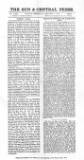 Sun & Central Press Thursday 02 January 1873 Page 1