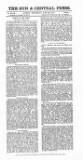 Sun & Central Press Saturday 28 June 1873 Page 1