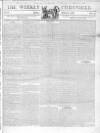 Weekly Chronicle (London) Sunday 05 February 1837 Page 1