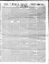 Weekly Chronicle (London) Sunday 04 February 1838 Page 1