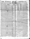 Weekly Chronicle (London) Sunday 18 February 1838 Page 1