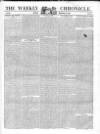 Weekly Chronicle (London) Sunday 16 September 1838 Page 9