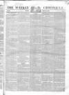 Weekly Chronicle (London) Sunday 27 January 1839 Page 9