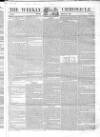 Weekly Chronicle (London) Sunday 03 February 1839 Page 17