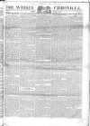 Weekly Chronicle (London) Sunday 02 February 1840 Page 1
