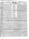 Weekly Chronicle (London) Sunday 11 October 1840 Page 1