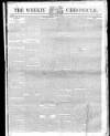 Weekly Chronicle (London) Saturday 07 May 1842 Page 1