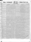 Weekly Chronicle (London) Sunday 08 January 1843 Page 1