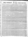 Weekly Chronicle (London) Sunday 23 February 1845 Page 9