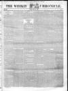 Weekly Chronicle (London) Sunday 04 January 1846 Page 1