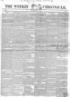 Weekly Chronicle (London) Saturday 01 January 1848 Page 1