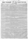 Weekly Chronicle (London) Saturday 05 February 1848 Page 1