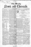 Weekly Chronicle (London) Saturday 07 January 1854 Page 1