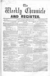 Weekly Chronicle (London) Saturday 23 February 1856 Page 1