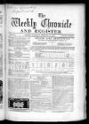 Weekly Chronicle (London) Saturday 19 February 1859 Page 1