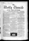 Weekly Chronicle (London) Saturday 26 February 1859 Page 1