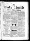 Weekly Chronicle (London)