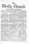 Weekly Chronicle (London) Saturday 15 December 1860 Page 1