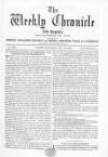 Weekly Chronicle (London) Saturday 14 May 1864 Page 1