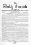 Weekly Chronicle (London) Saturday 28 May 1864 Page 1
