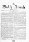 Weekly Chronicle (London) Saturday 18 June 1864 Page 1